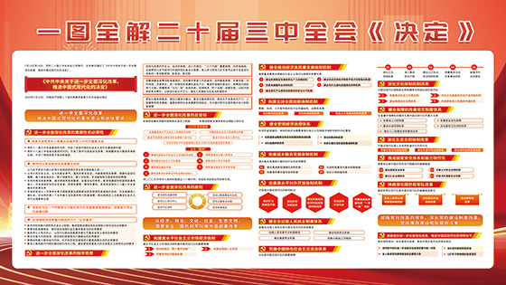 一图全解二十届三中全会《决定》